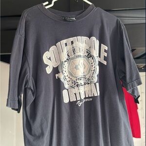 Old South Pole Men's Black Graphic T-Shirt